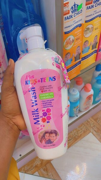 Lilies kids &Teens Milk Wash