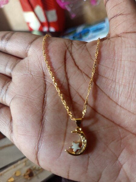 Moon necklace