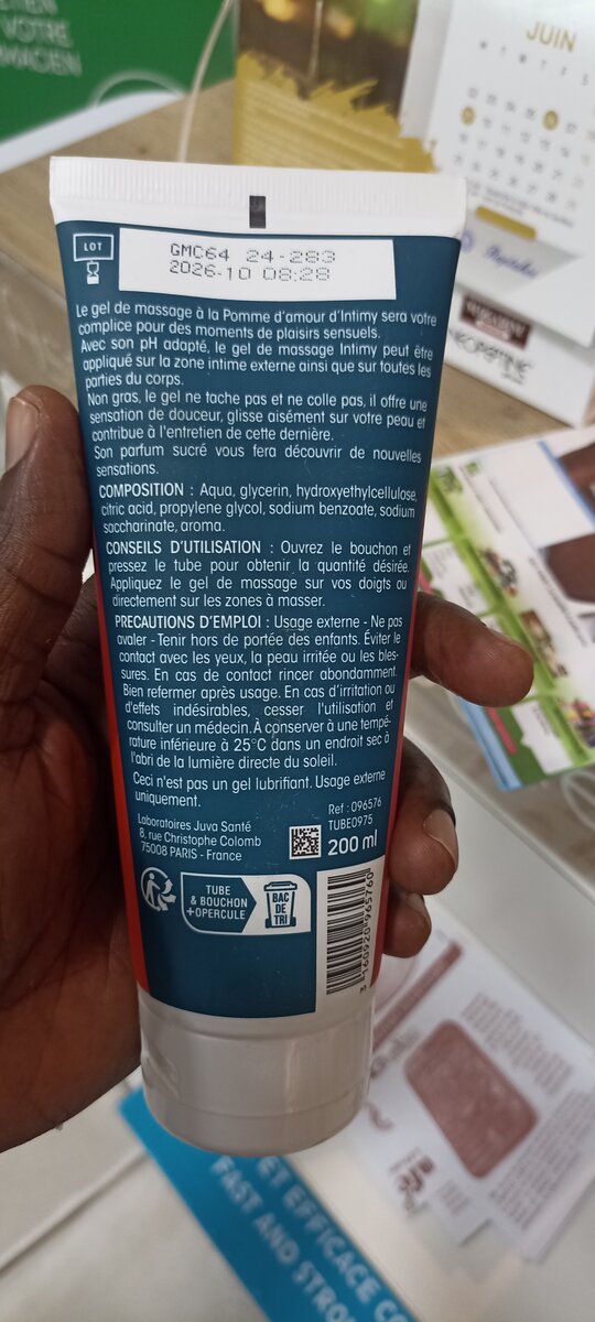 Gel de massage Pomme d'amour