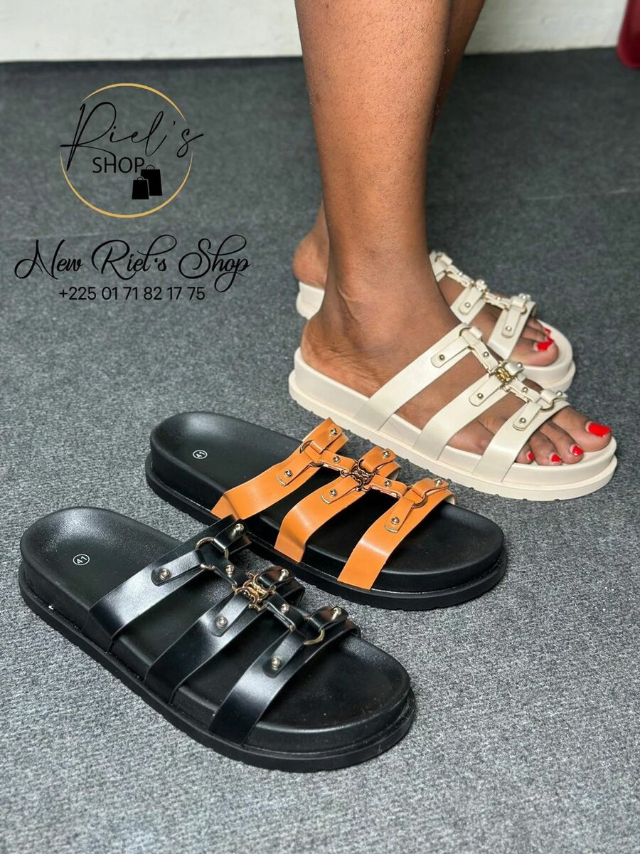 Sandales élégantes en cuir pour femmes