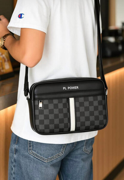 Sac bandoulière en cuir élégant