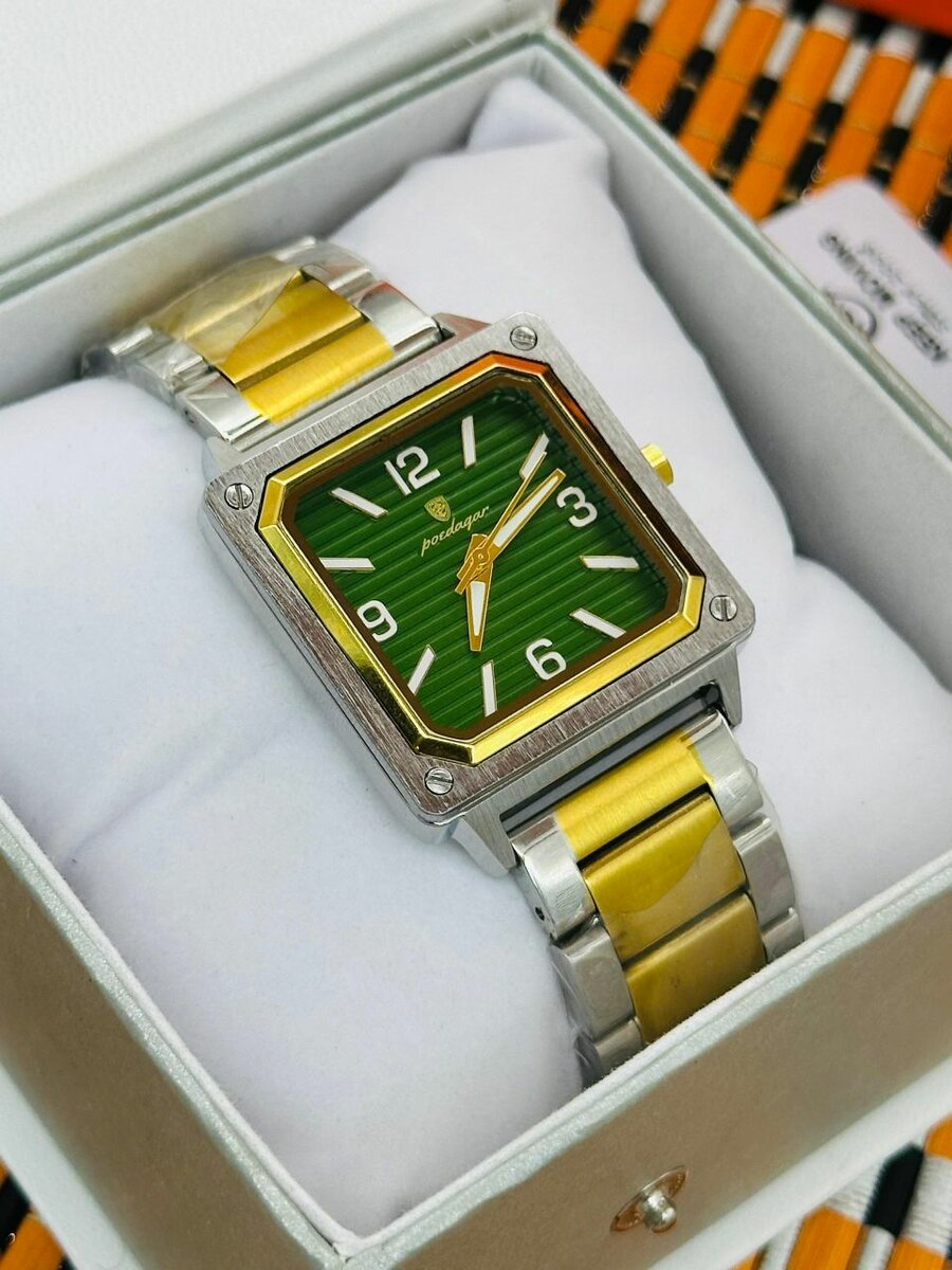 Montre Homme Carrée Acier