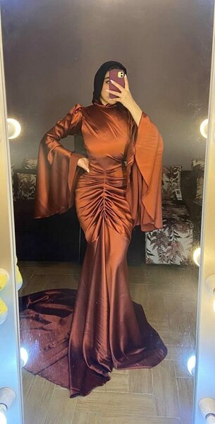 Robe soirée élégante hijab
