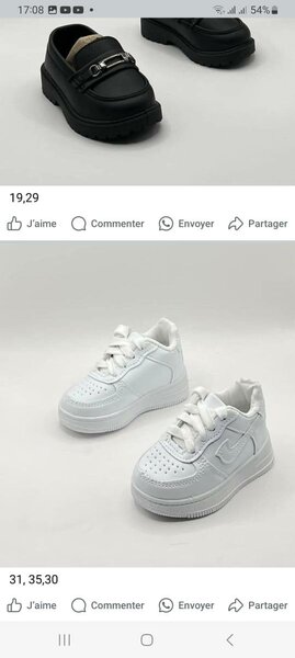 Chaussures pour Enfants.