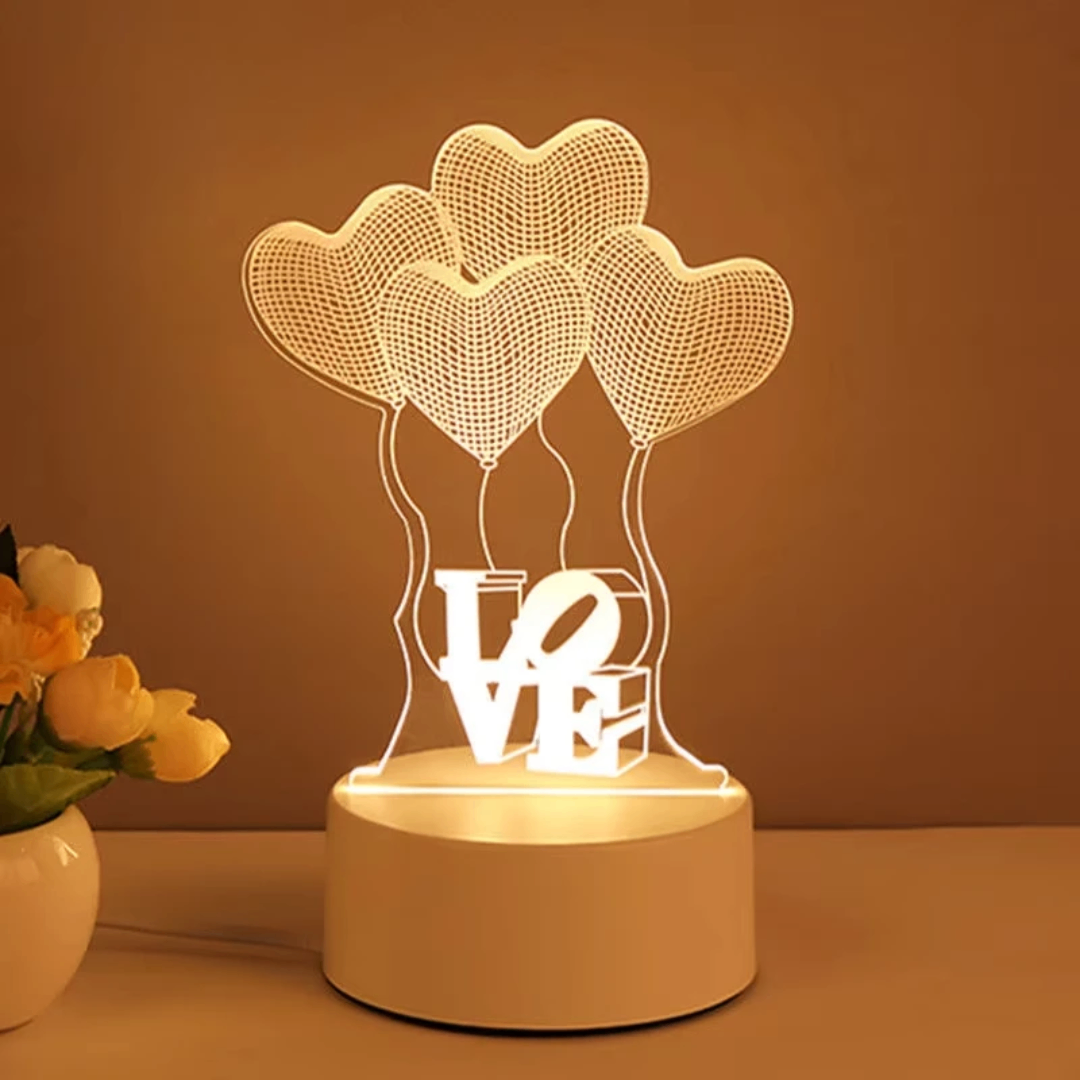 Lampe 3D décoration LED
