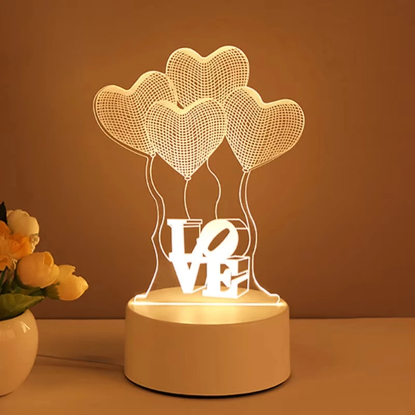 Lampe 3D décoration LED