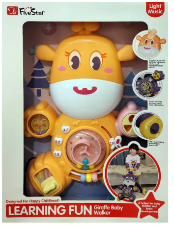 Five Star Giraffe Baby Walker / 6mths+