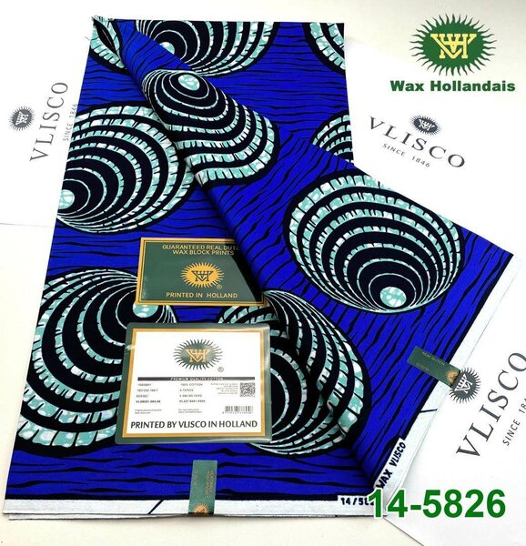 Tissu Wax Vlisco Hollandais