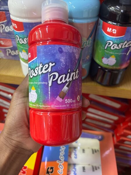 Peinture Affiche Rouge 500ml
