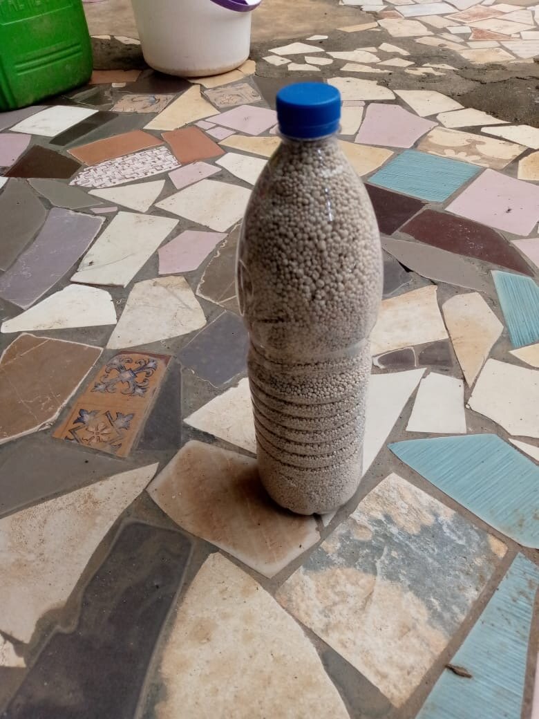 Boules de mils en bouteille