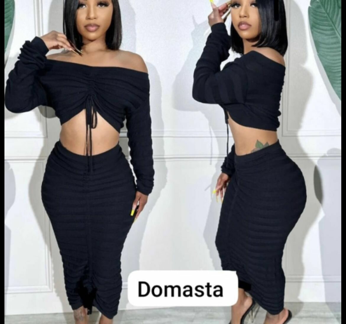 Ensemble deux-pièces élégant