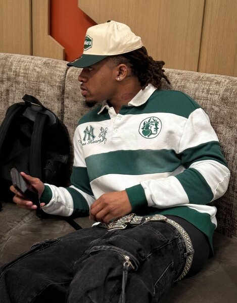 Rugby Polo à Rayures Homme