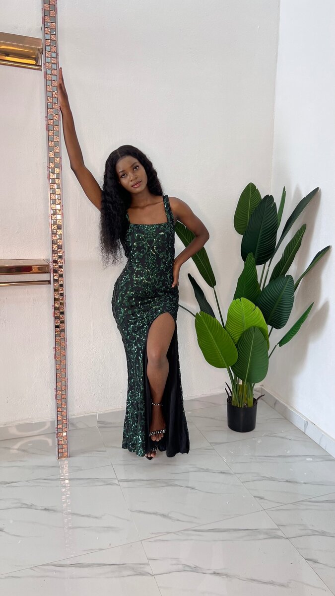 High quality sequin dress