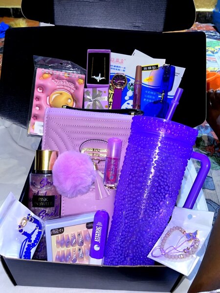 Coffret Cadeau Couleur Violette