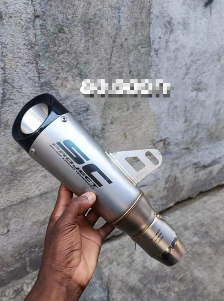 Silencieux d'échappement pour moto