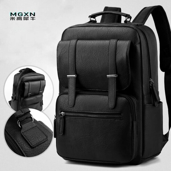 Sac à dos en cuir stylé