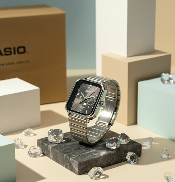 Montre Casio Luxe Acier