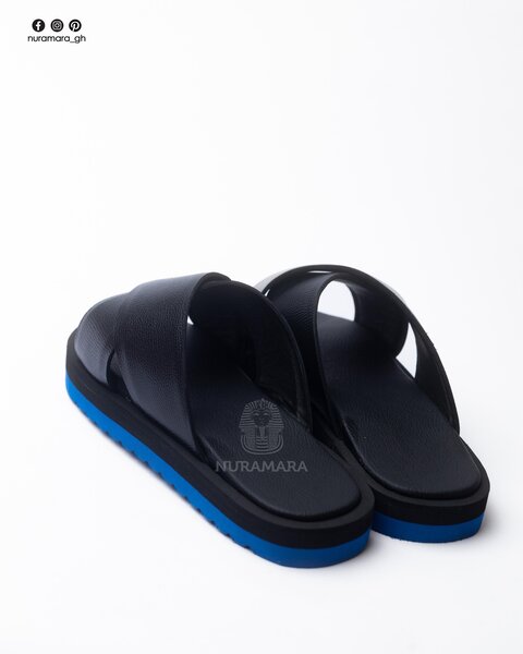 Nuramara contemporary cross slippers