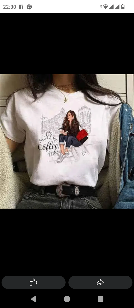 Chic tee-shirt femme