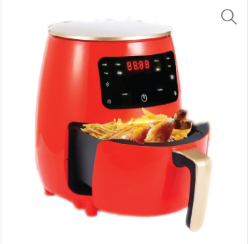 Red 6L Silver Crest Extra Large Healthy S-18 Air Fryer – 2400W