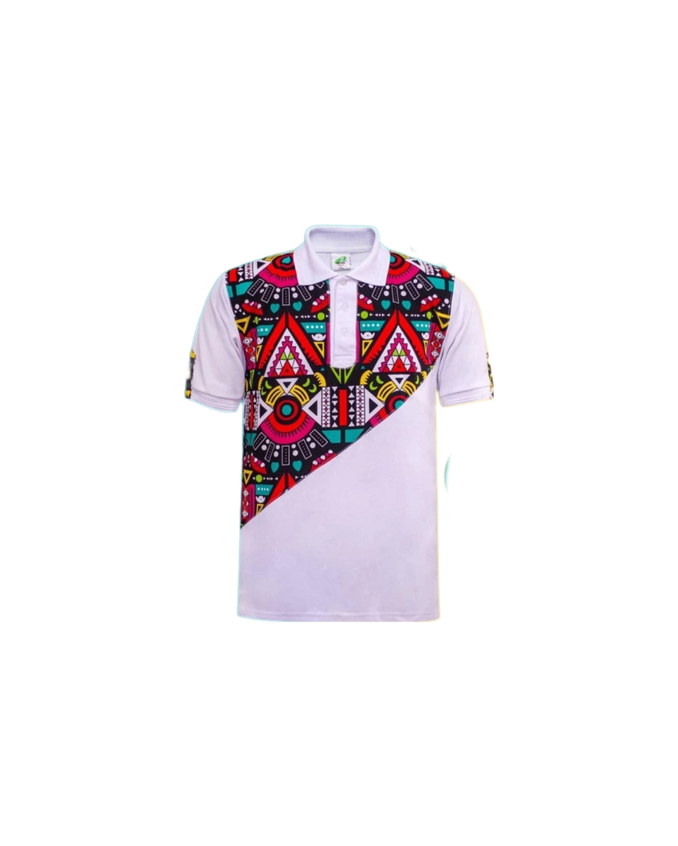 African Print Unisex Lacoste & T-shirt