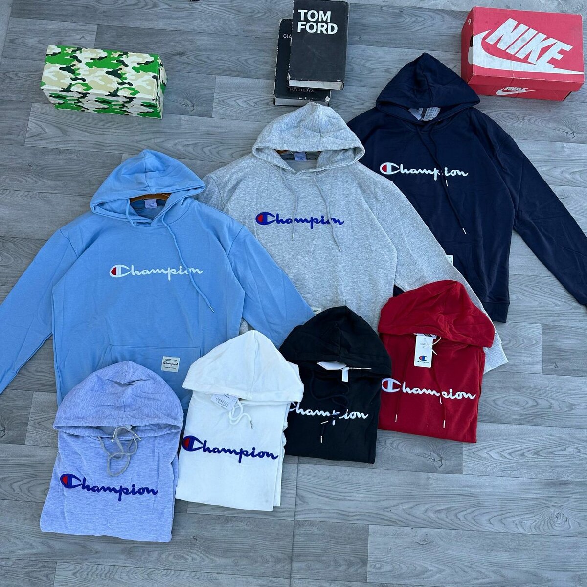 Champion hoodies
