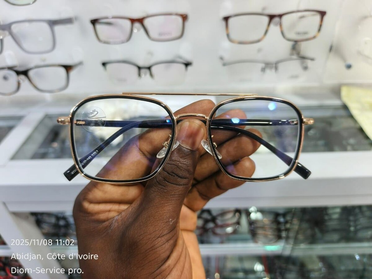 Lunettes anti-lumière bleue élégantes