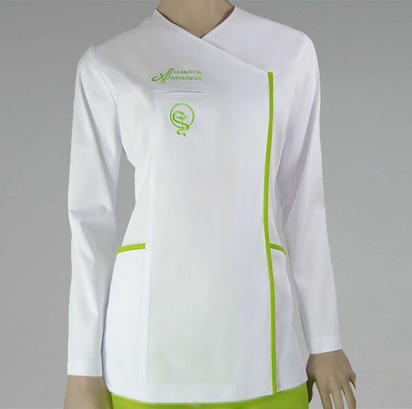 Tenue médicale blanche unisexe