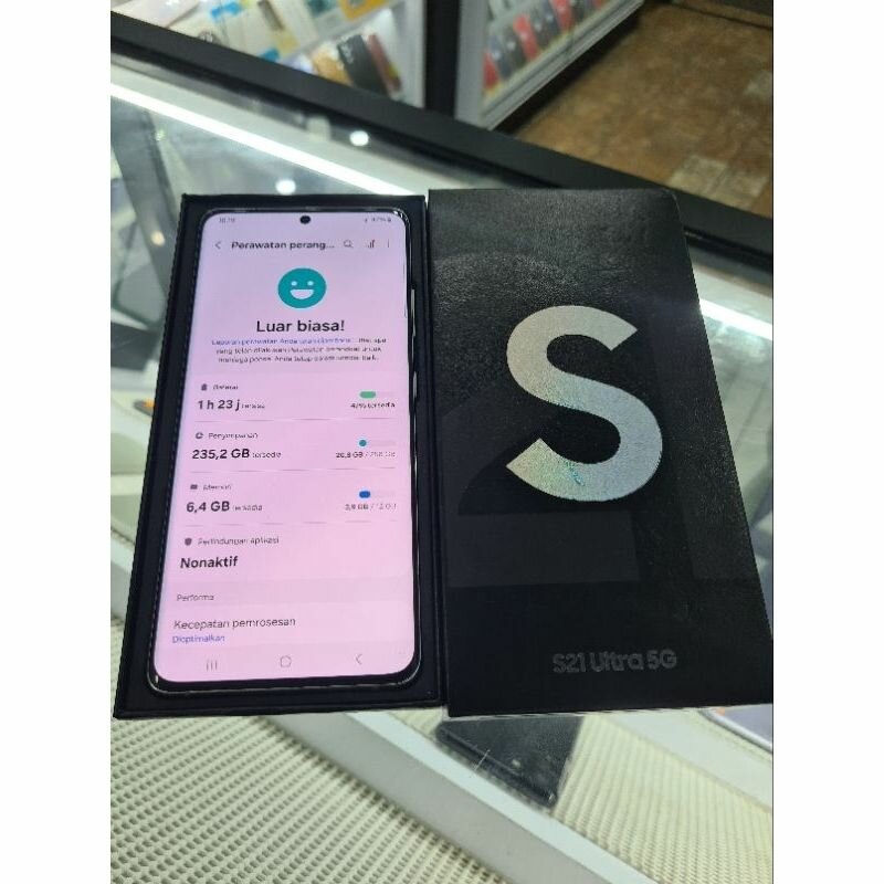 Galaxy S21 Ultra 5G 256gb/12gb ram 5000mAh battery capacity