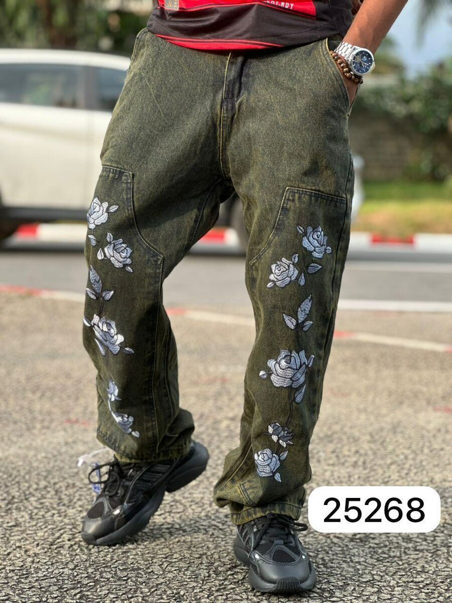 Pantalons cargo imprimés