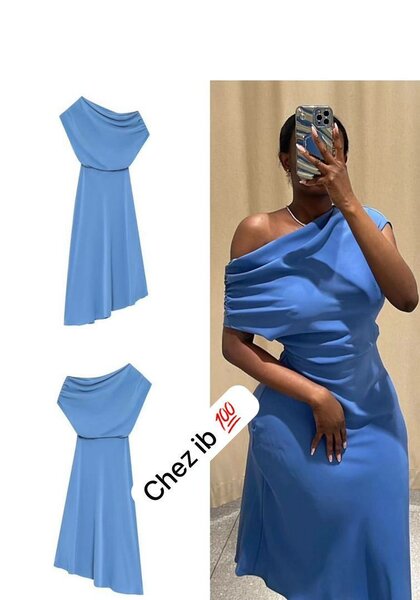 Robe élégante en soie