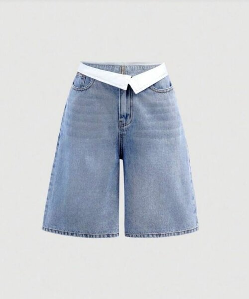 Jean large femme été décontracté