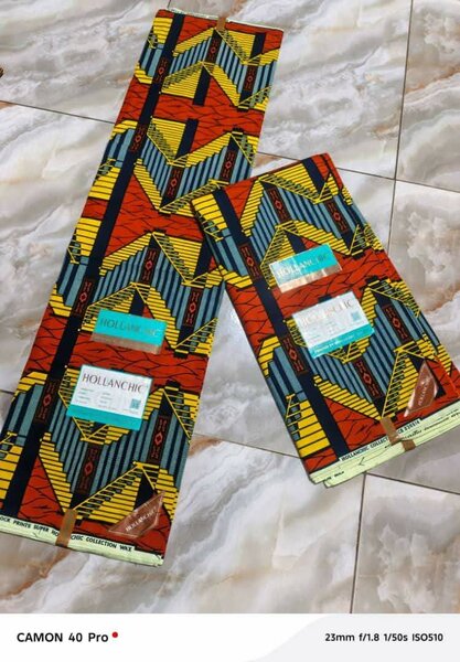 Tissu Hollandais wax africain