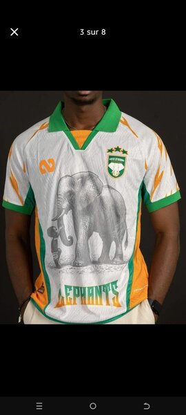 Maillots Sanga côte d'ivoire