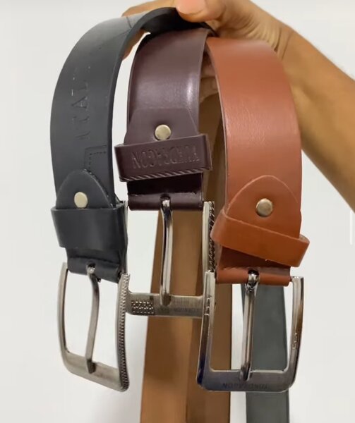 Leather belt