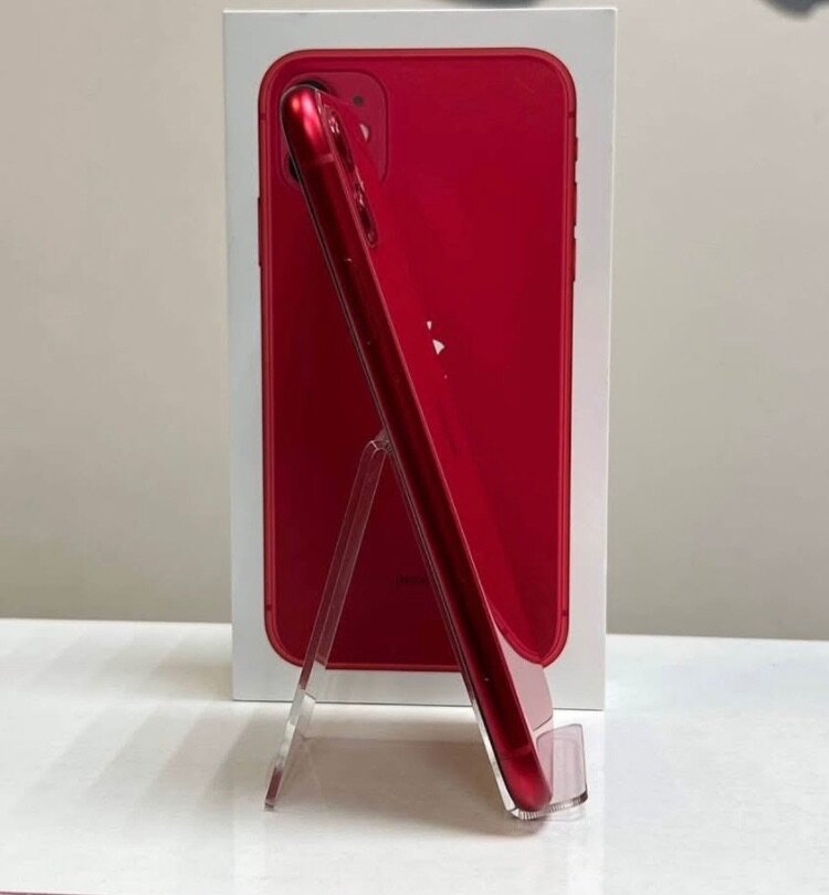 iPhone rouge élégant