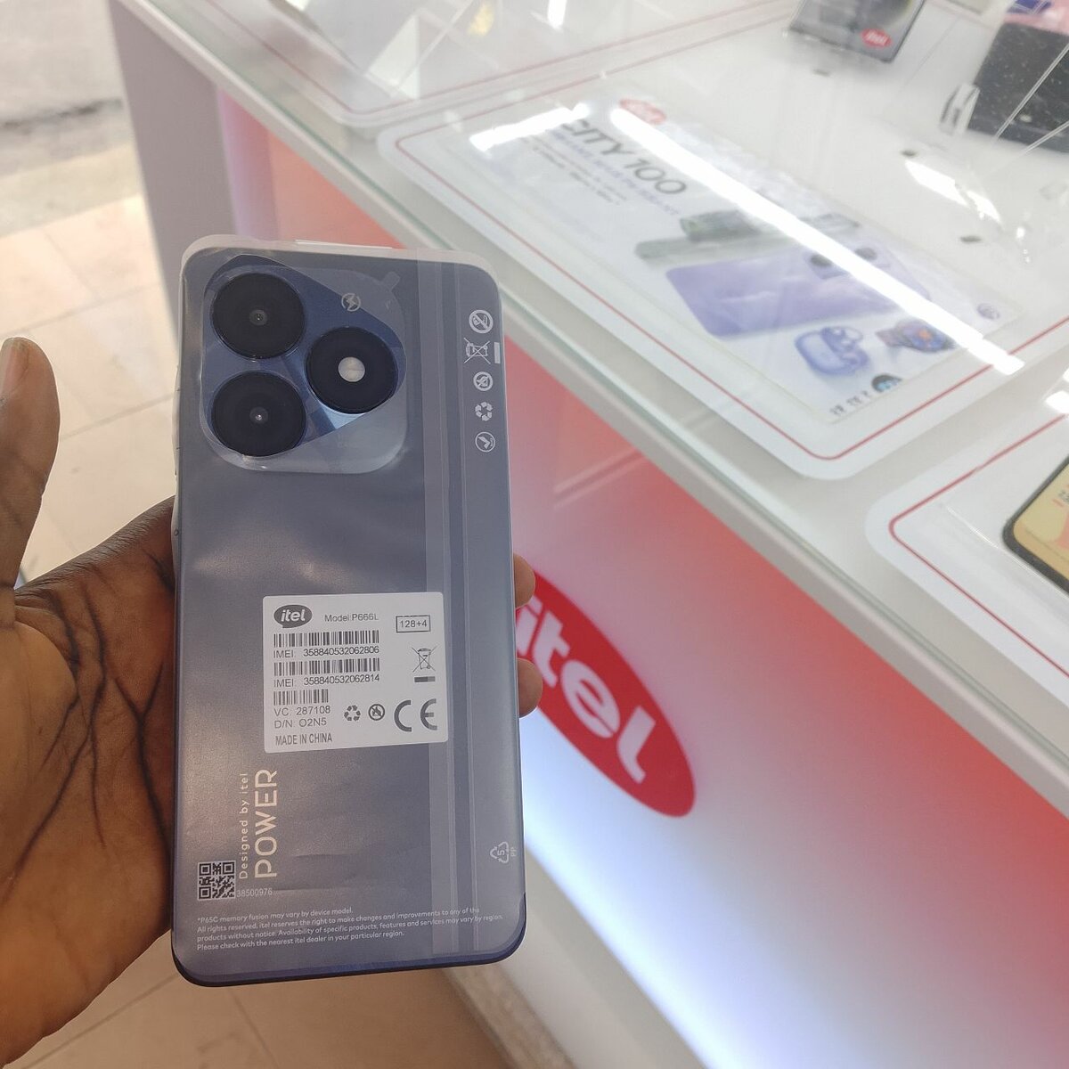 Smartphone Itel P65C 128GB