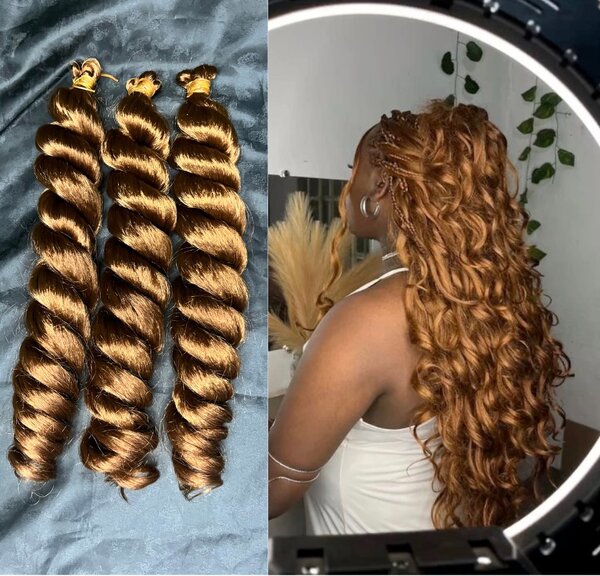 Extensions tressées élégantes