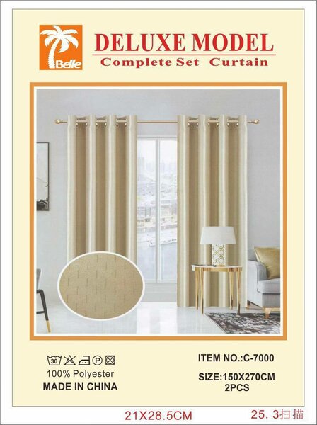 Rideaux en polyester Belle Deluxe
