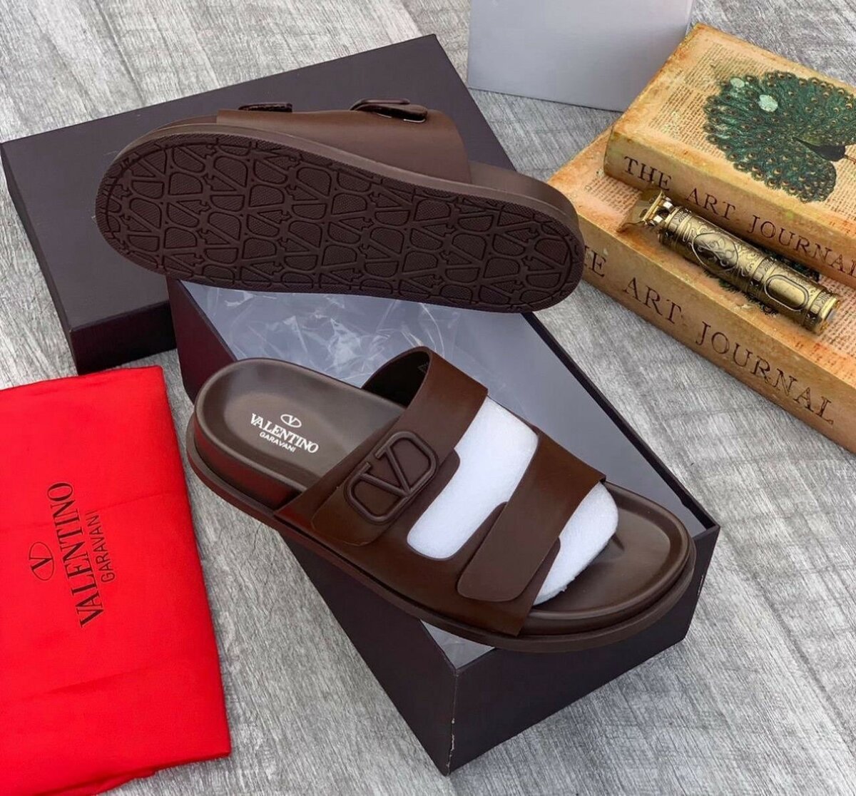 Sandales en cuir Valentino