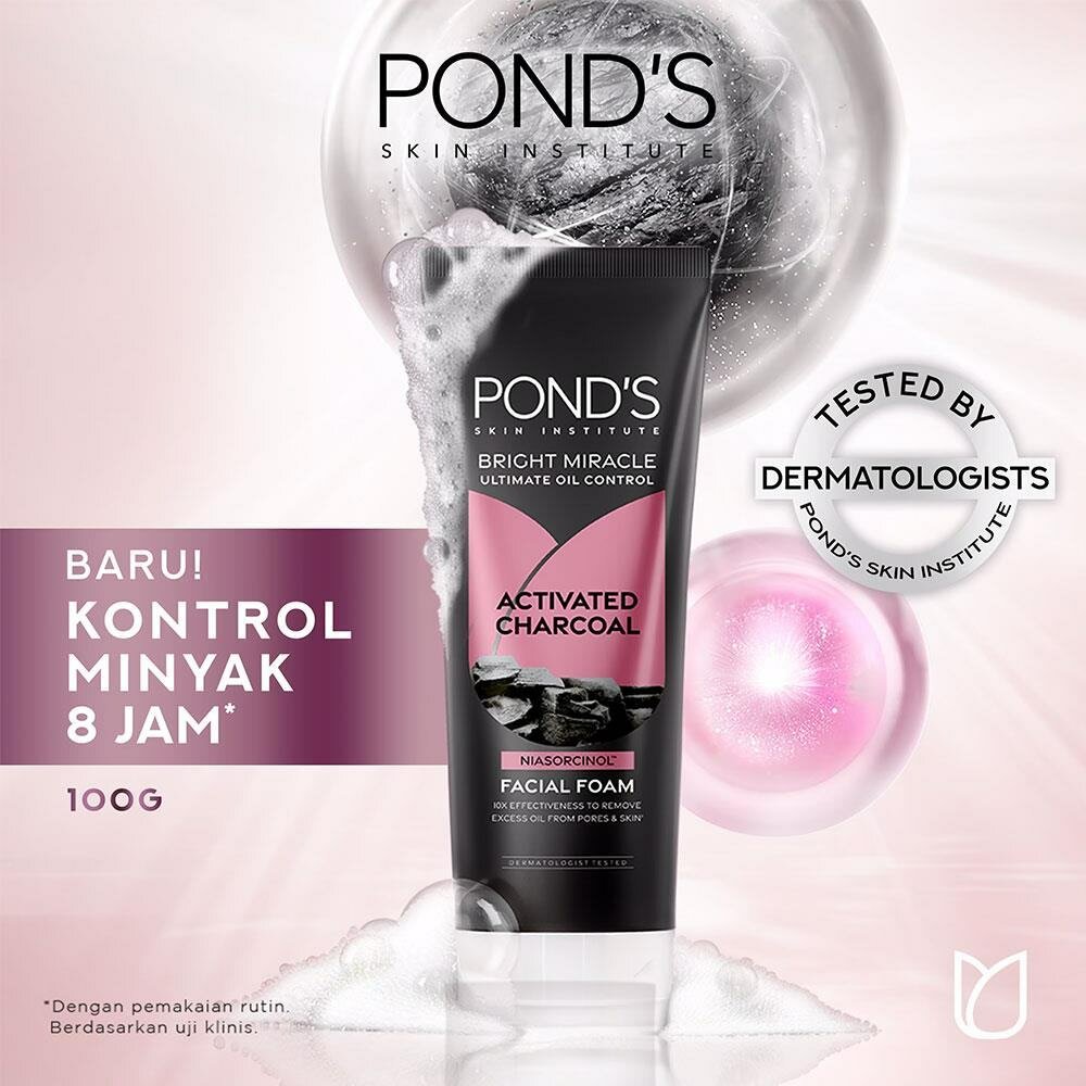 POND'S Bright Miracle Ultimate Oil Control Facial foam 100g