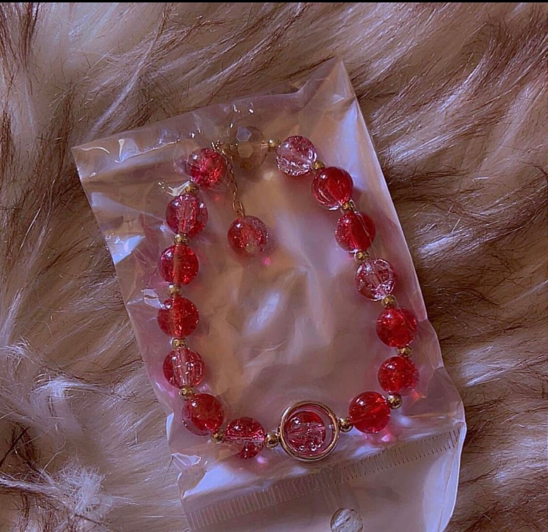 Bracelet perles cristal