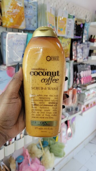 OGX Coconut coffee scrub