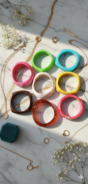 Bague en silicone pour femme