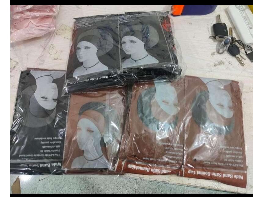 Bonnet de Nuit Satin Femme