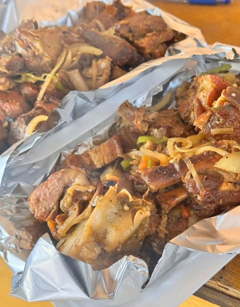 Porc Africain Braisé + Attieke