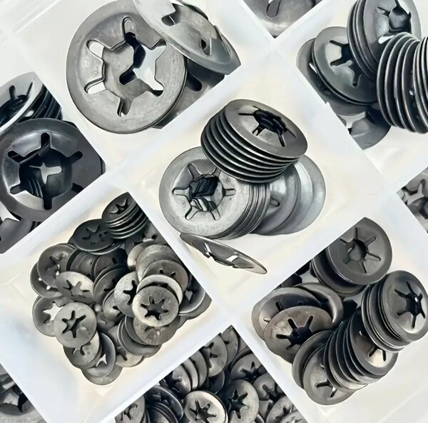 Lot rondelles étoile M3-M12