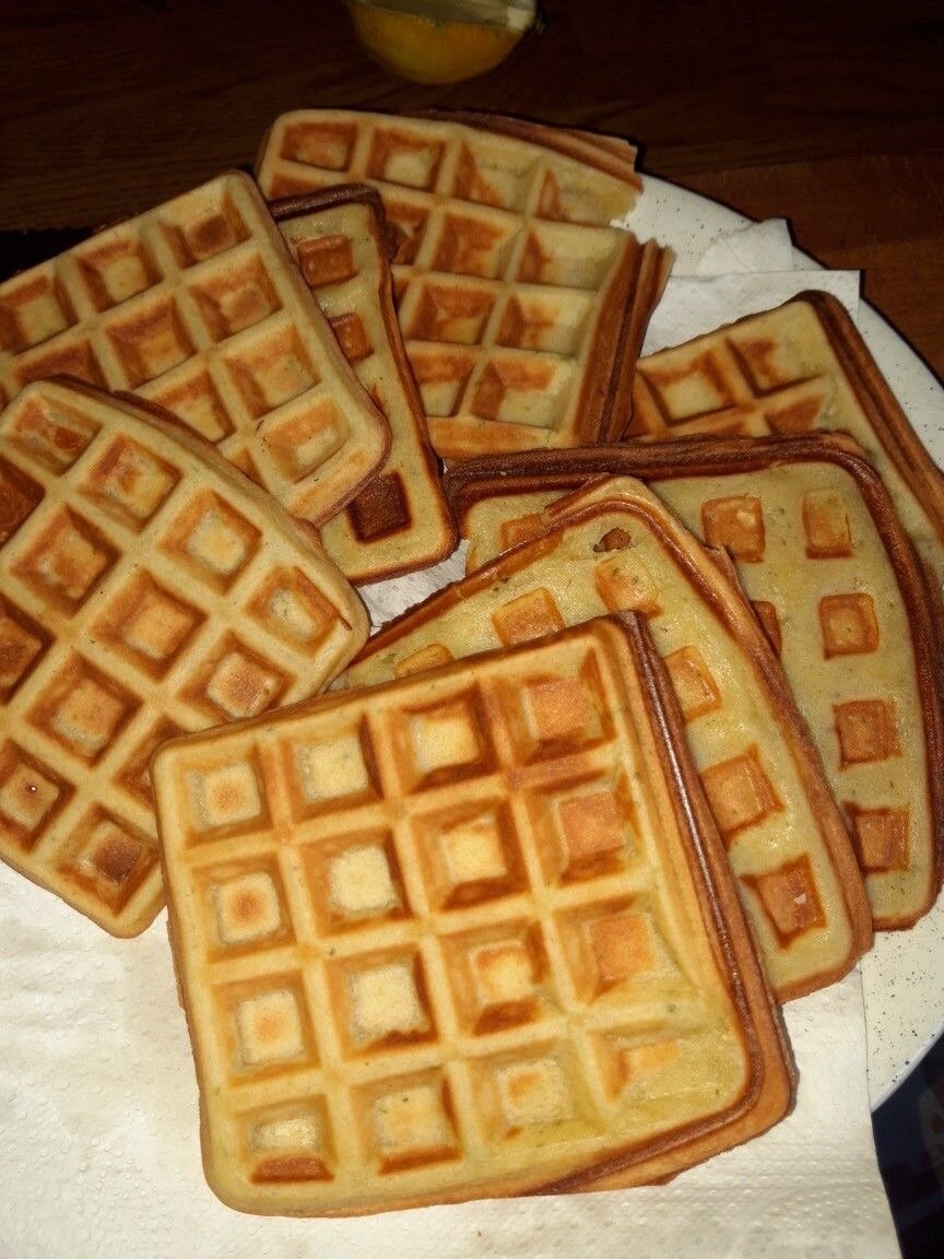 Gaufres natures Délicieuses