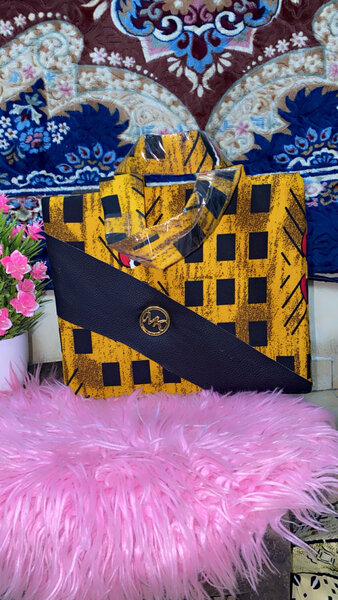 Sacs à main en tissu africain