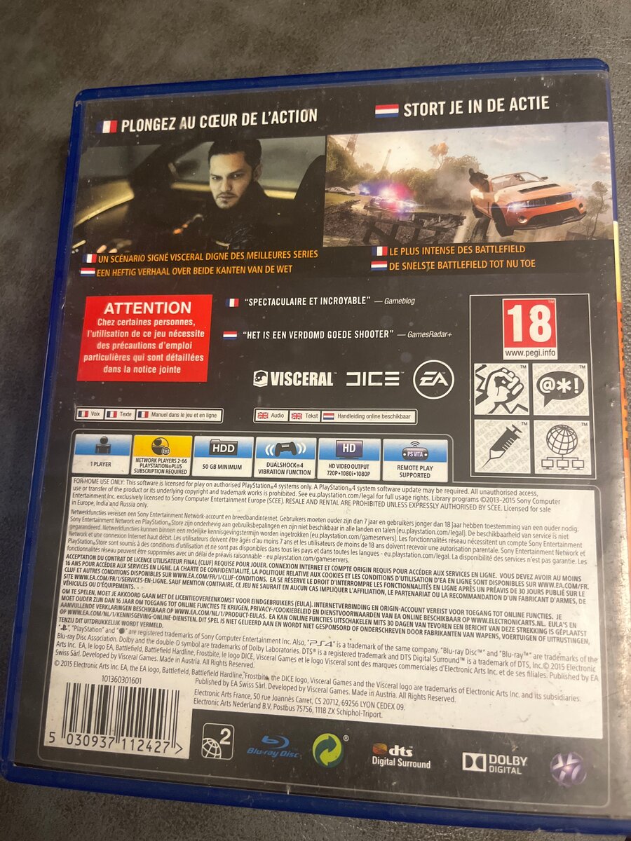 Battlefield Hardline PS4